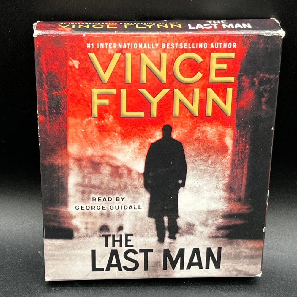 Vince Flynn The Last Man Unabridged Audiobook 10 CD Set Mitch Rapp Guidall